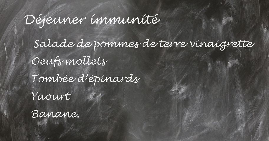 Idée de déjeuner pour booster notre immunité