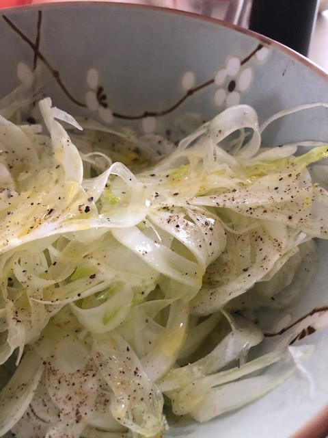 Fenouil cru émincé citronnette