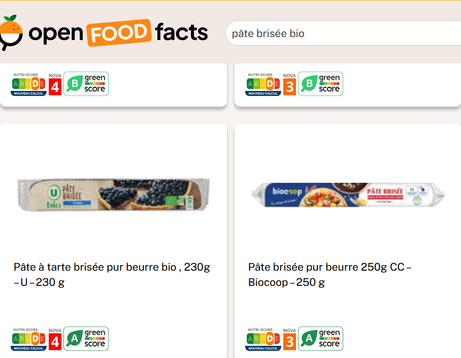 Les produits transformés bio de meilleure qualité ?